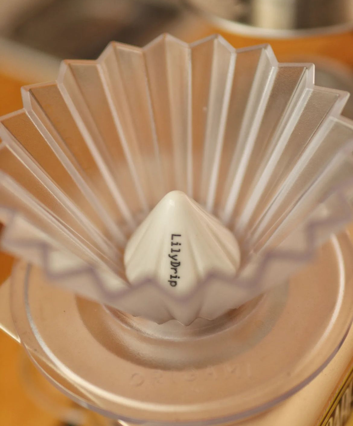 Starflower – Ceramic Pour-over Coffee Accessory For Cone Dripper, Fast Flow Rate