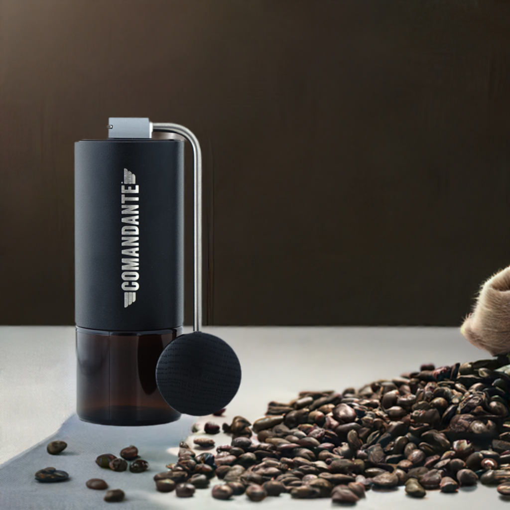 L7c Premium Foldable Ergonomic Hand Crank Upgrade for Comandante® C40/60  Manual Coffee Bean Grinder, Coffeemaker – (*grinder not included*)