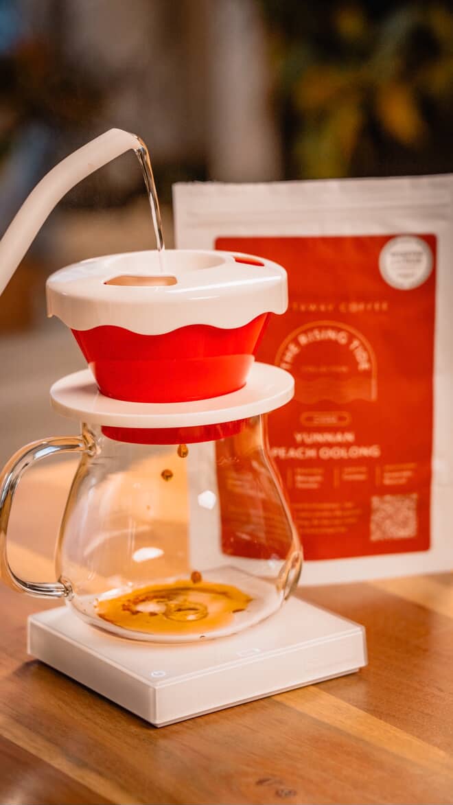 LilyDripper RED – Holiday Coffee Dripper for Pour Over Coffee