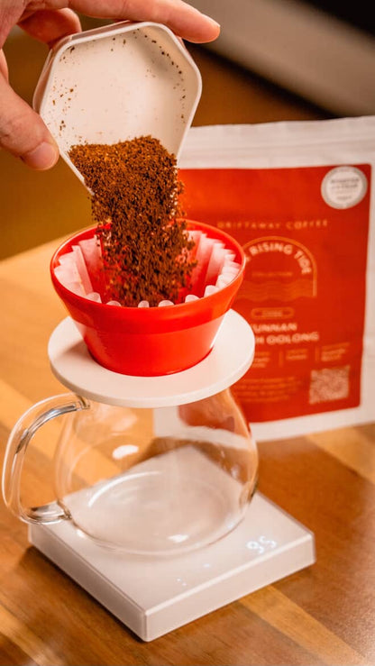 LilyDripper RED – Holiday Coffee Dripper for Pour Over Coffee