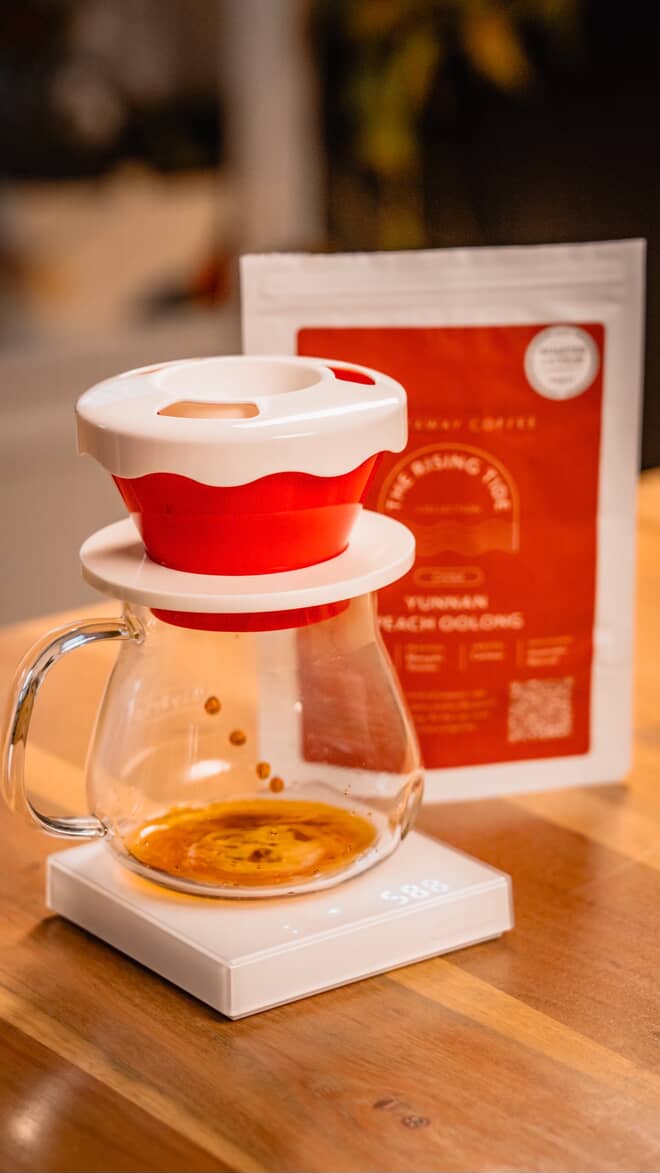 LilyDripper RED – Holiday Coffee Dripper for Pour Over Coffee